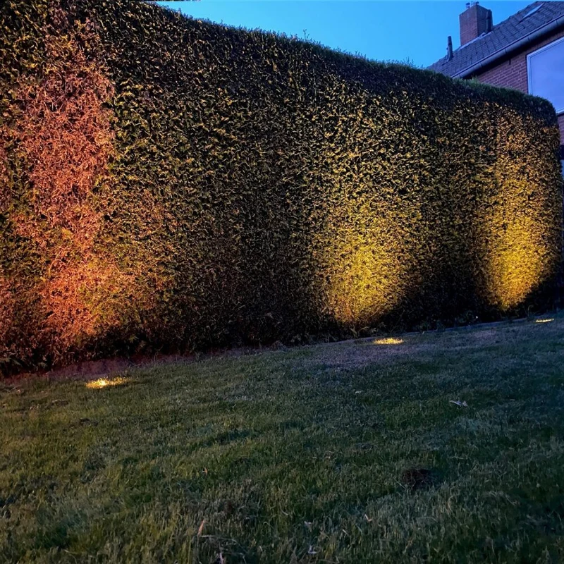 6-teilig | LED-Bodenstrahler GU10 quadratisch | Athen | Edelstahl | IP66