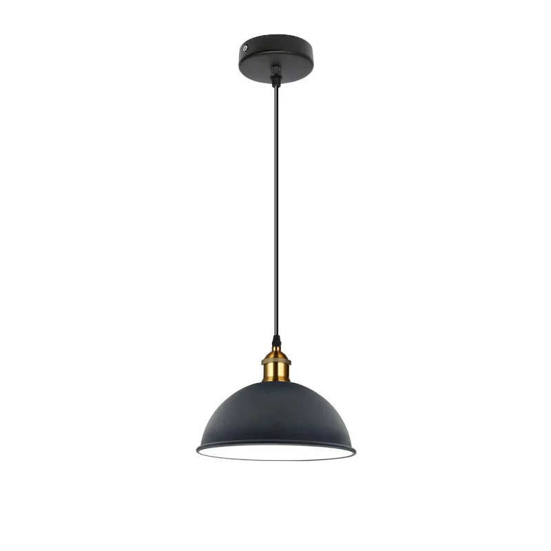 Vintage Pendelleuchte Farbig Industriestil Hängeleuchte ~3990