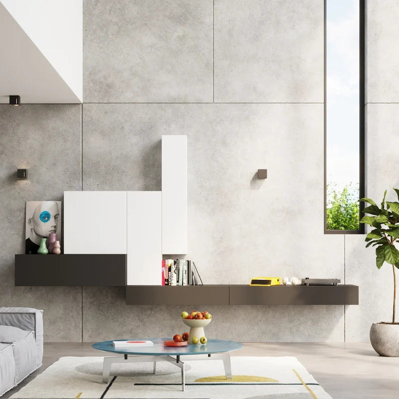 Deckenleuchte quadratisch schwarz modern durchbrochen – Orphéa