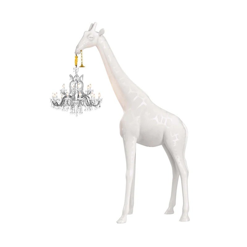 Floor Lamp GIRAFFE IN LOVE XL by Marcantonio for Qeeboo