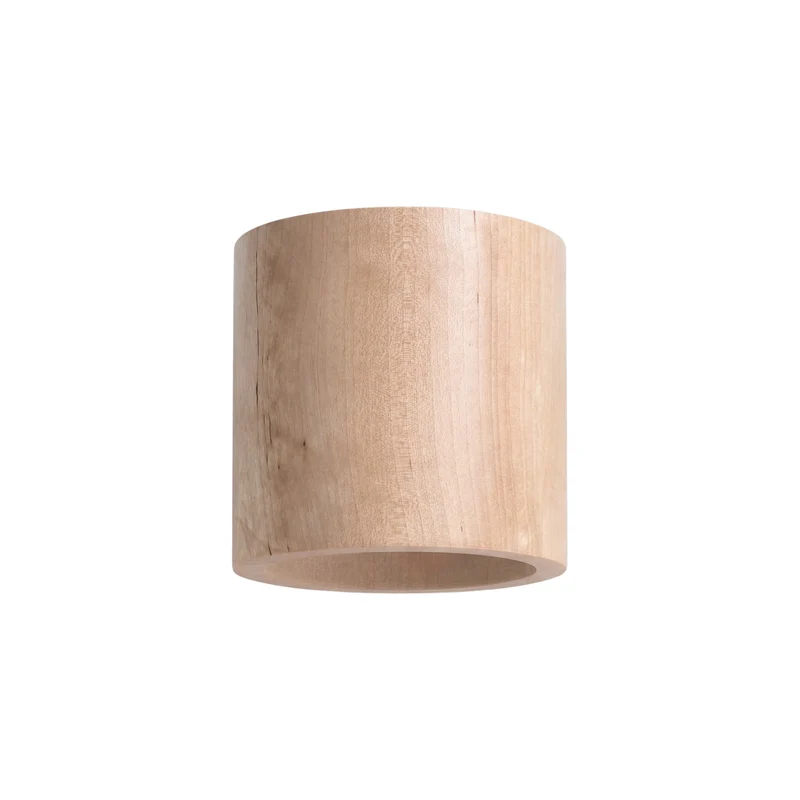 Wandleuchte aus natürlichem Holz skandinavisches Design – Norealis