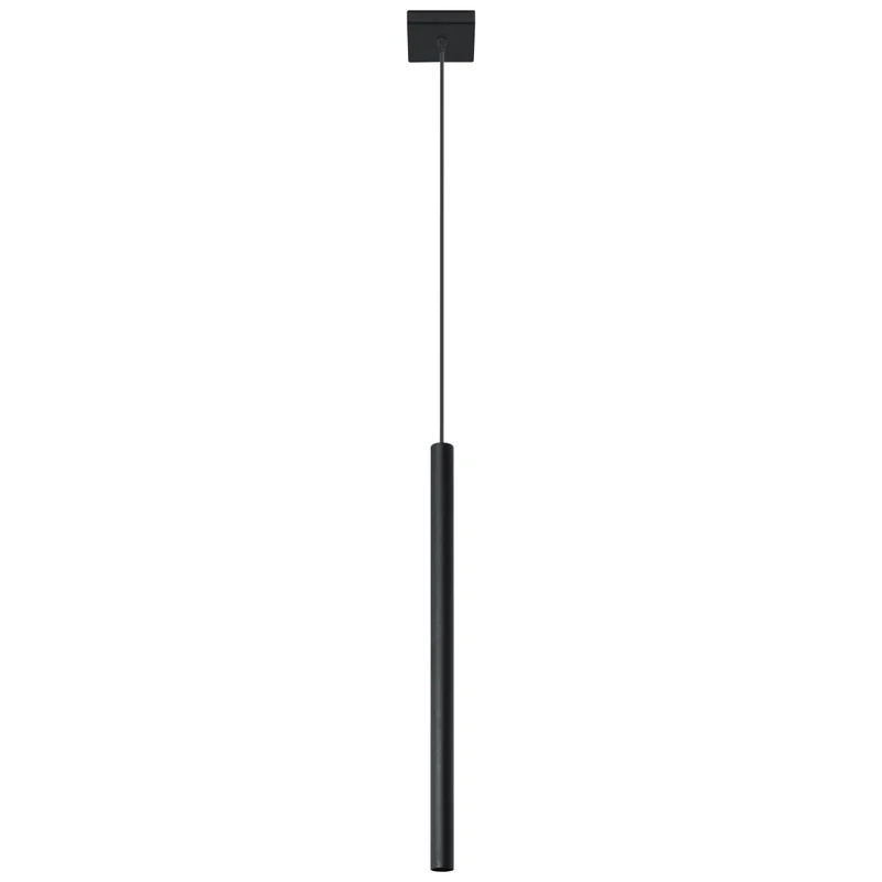 Minimalistische schwarze Aufhängungsröhre – Asterion