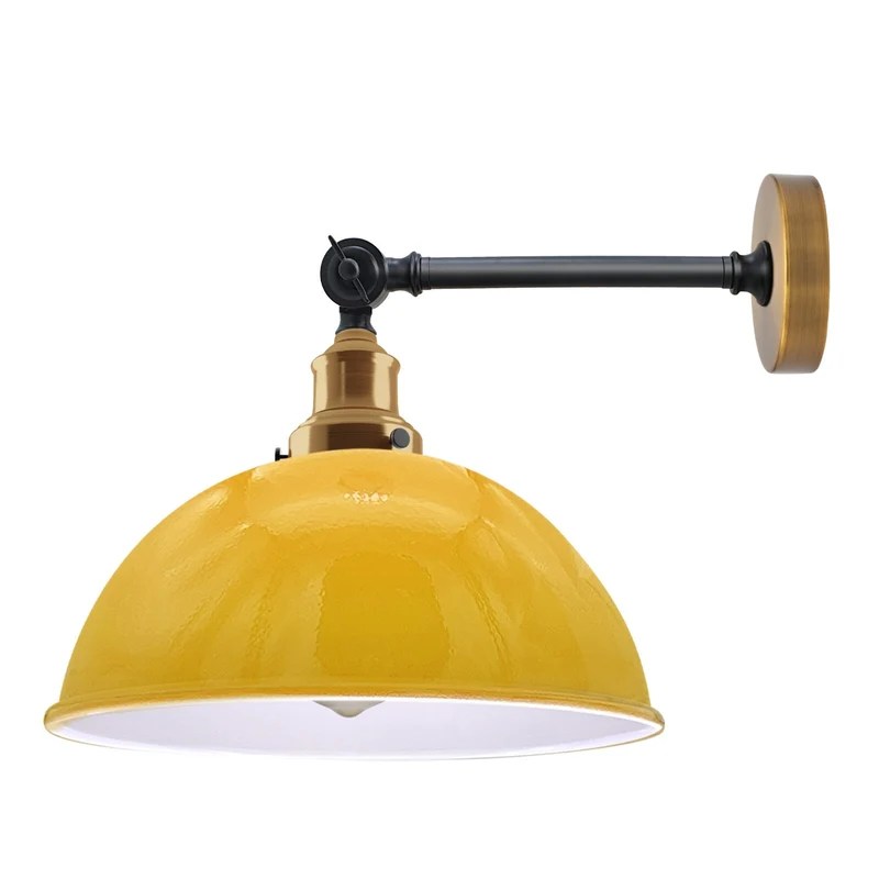 Industrie Vintage Nachttischleuchte – Industrie Wandleuchte Loft | Ø 30cm | E27 ~4070