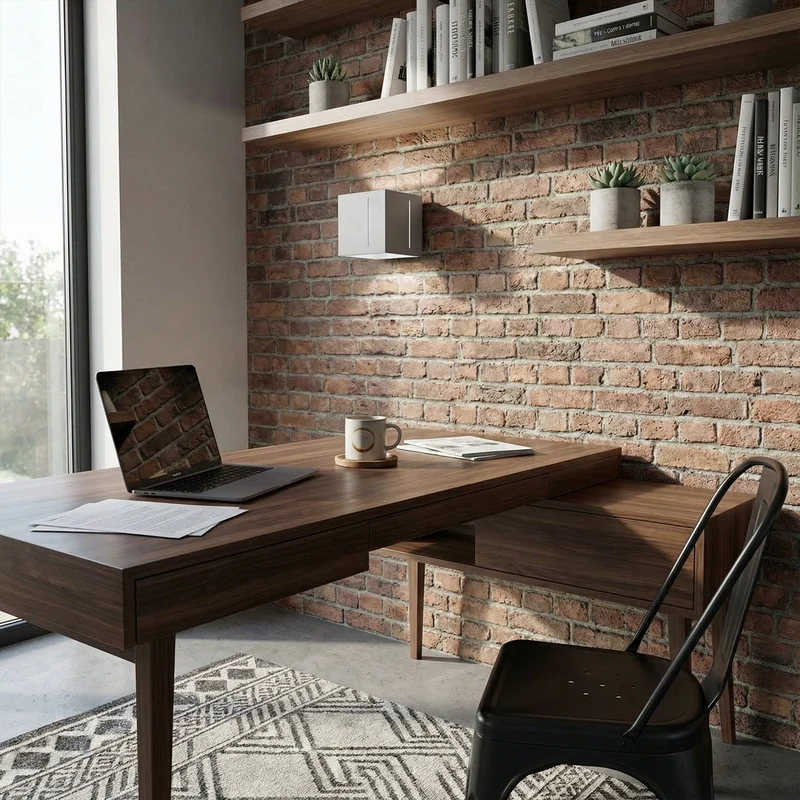 Moderne Wandleuchte aus Aluminium in Grau – Nerion