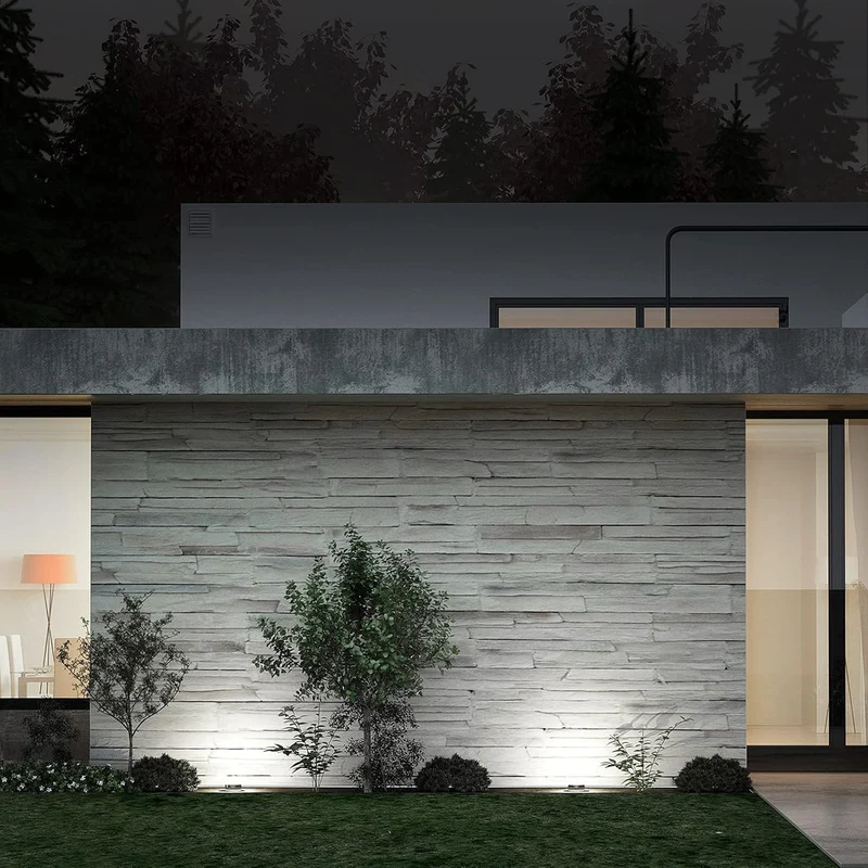 Lepro LED Strahler Außen 10W, LED Fluter 850LM, Superhell LED Außenstrahler, IP65 Wasserdicht LED Fluter, 5000K Kaltweiß Scheinwerfer Flutlicht, Außenlampe für Garten, Innenhöfe, Garage, Hotel, Sportplatz [Energieklasse F]