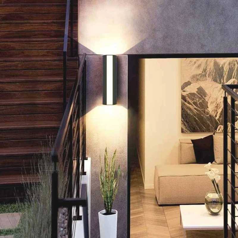 Wall Light LED Outdoor Waterproof IP65, Black