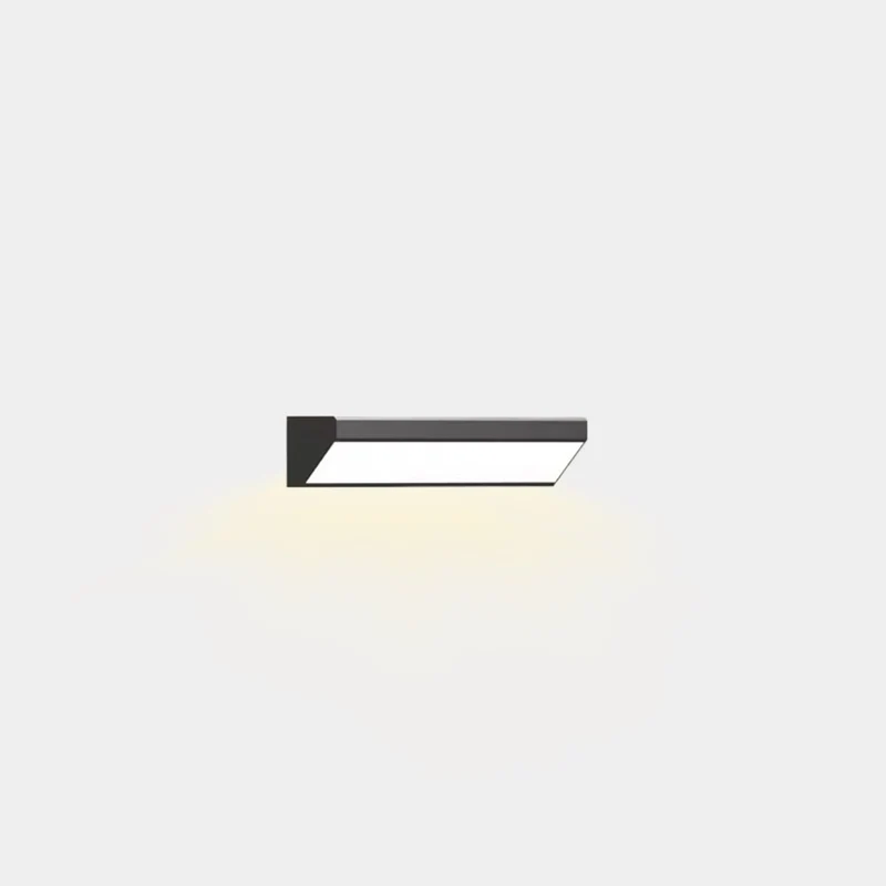 Outdoor LED Wall Sconce Light Linear Aluminum, Black