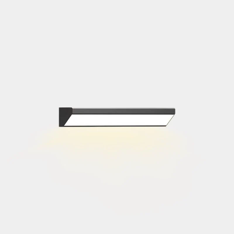 Outdoor LED Wall Sconce Light Linear Aluminum, Black