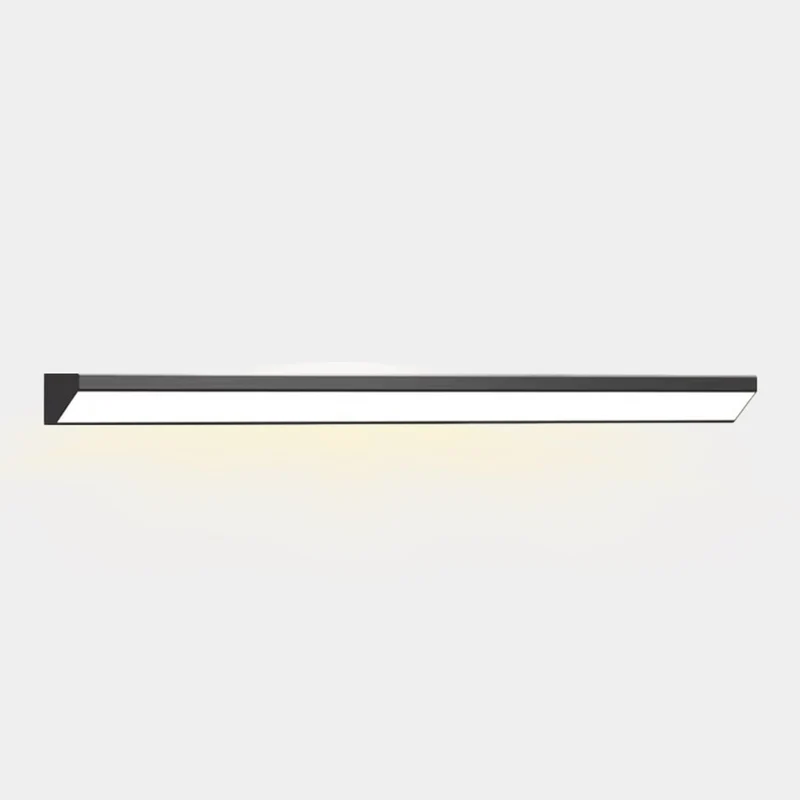 Outdoor LED Wall Sconce Light Linear Aluminum, Black