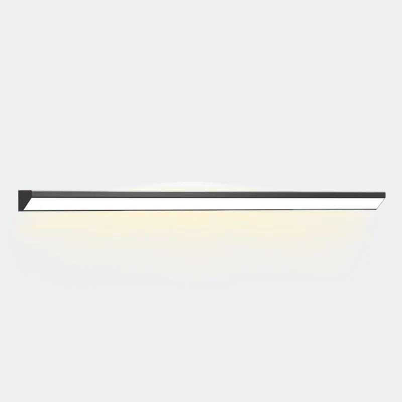 Outdoor LED Wall Sconce Light Linear Aluminum, Black