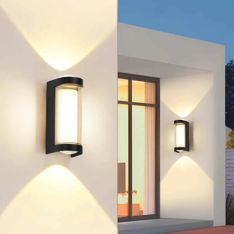 Wall Lamp Cylinder / Cuboid Waterproof IP65 LED Outdoor