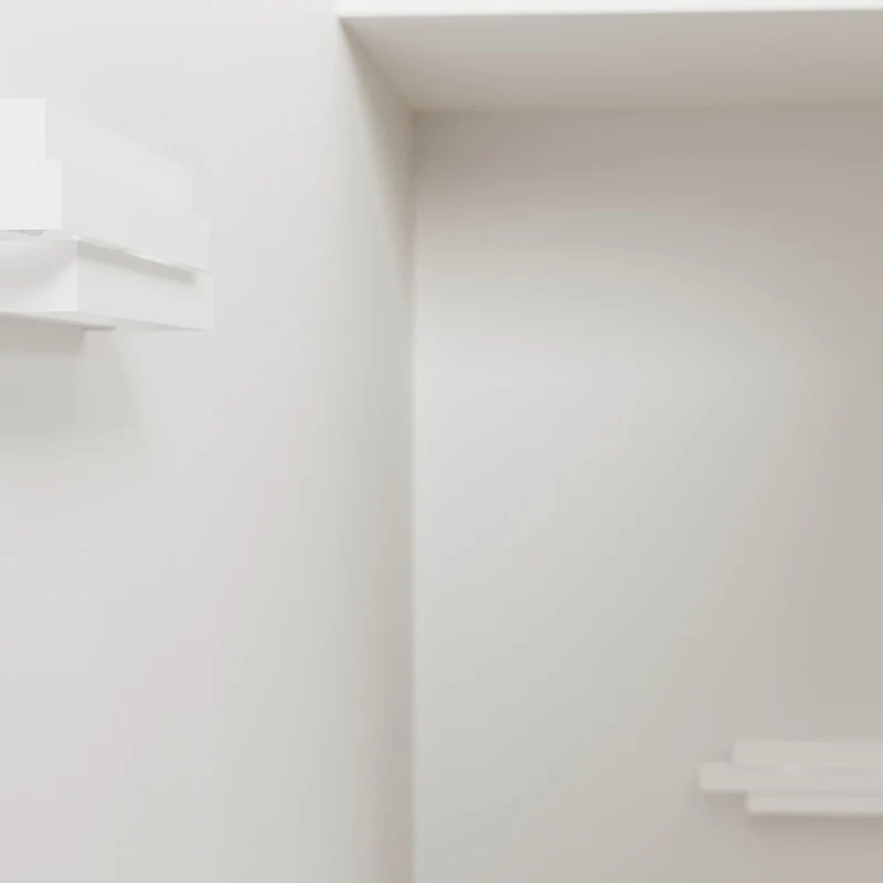 Moderne weiße Wandleuchte – Asterion