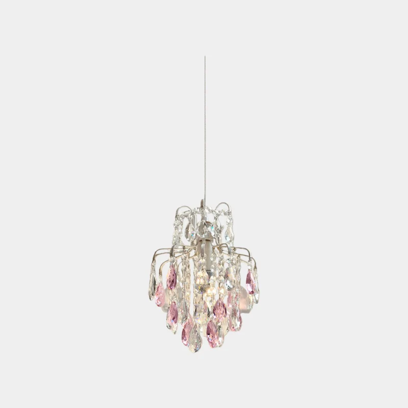 Pendant Light Crystal Waterdrop, Single Light / 3 Lights