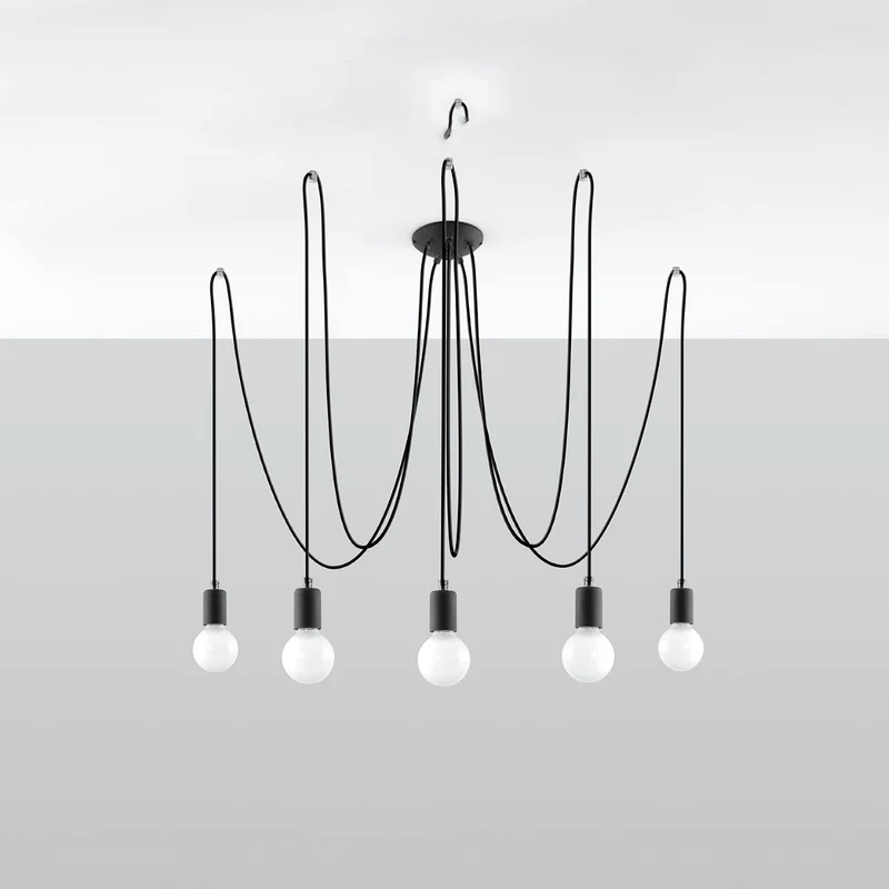 Minimalistischer Spinnenleuchter – Aethron