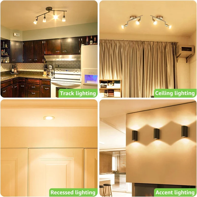 Lepro GU10 LED Lampe, 3W 250 Lumen LED Leuchtmittel, 2700 Kelvin Warmweiß ersetzt 35W Halogenlampen, 100 Grad Abstrahlwinkel, 10er Pack
