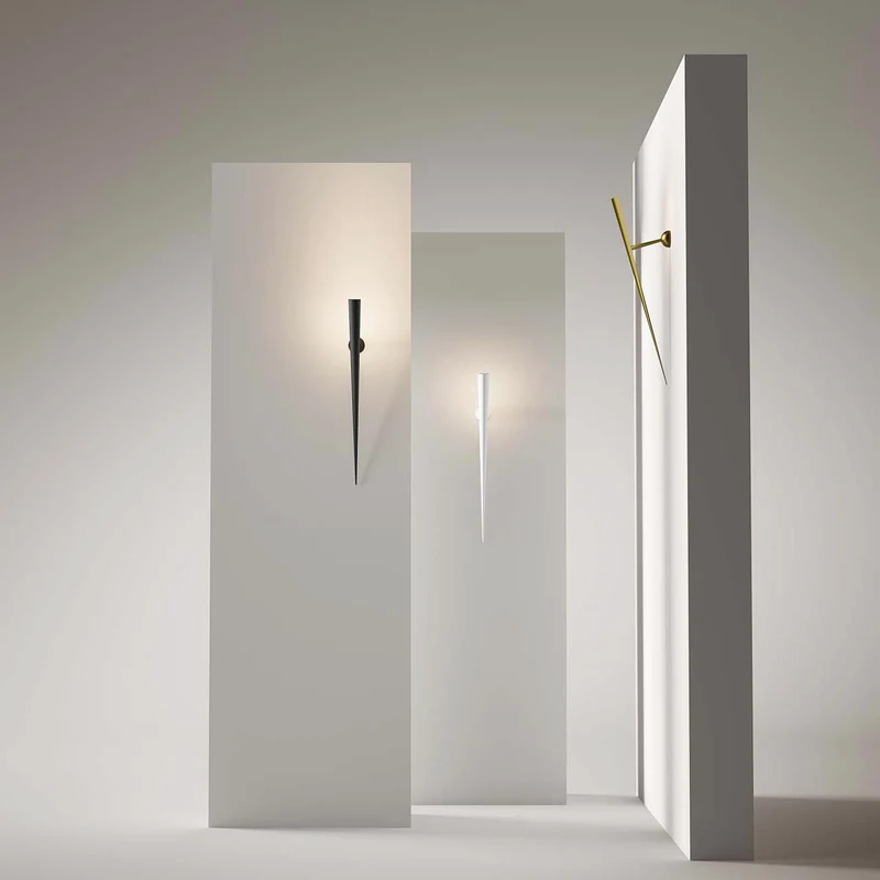 Aluminium Wall Lamp TRYLON by Gilles Derain for Lumen Center
