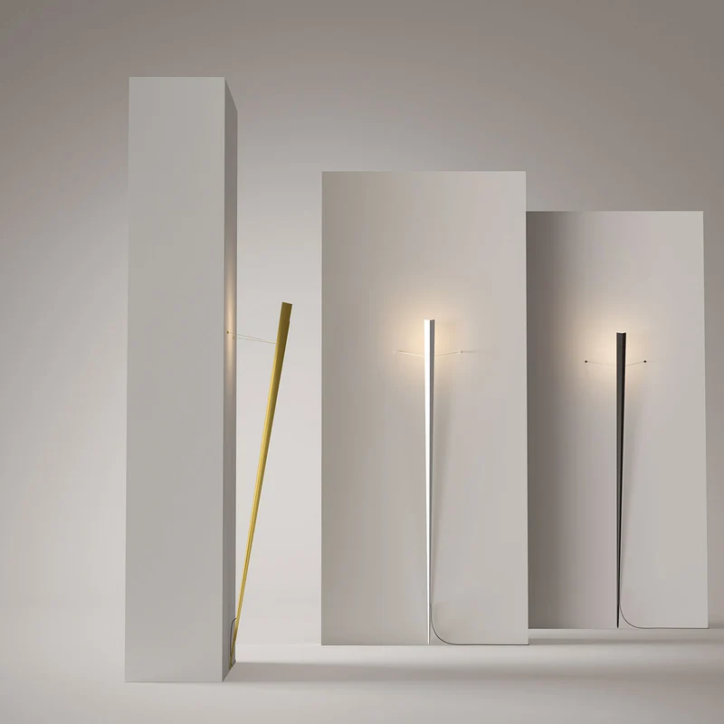 Aluminium Wall Lamp TORCHERE by Gilles Derain for Lumen Center