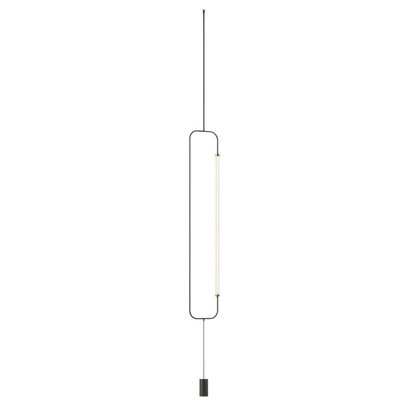 Metal Ceiling Lamp SKYLINE by Ahlux for Lumen Center