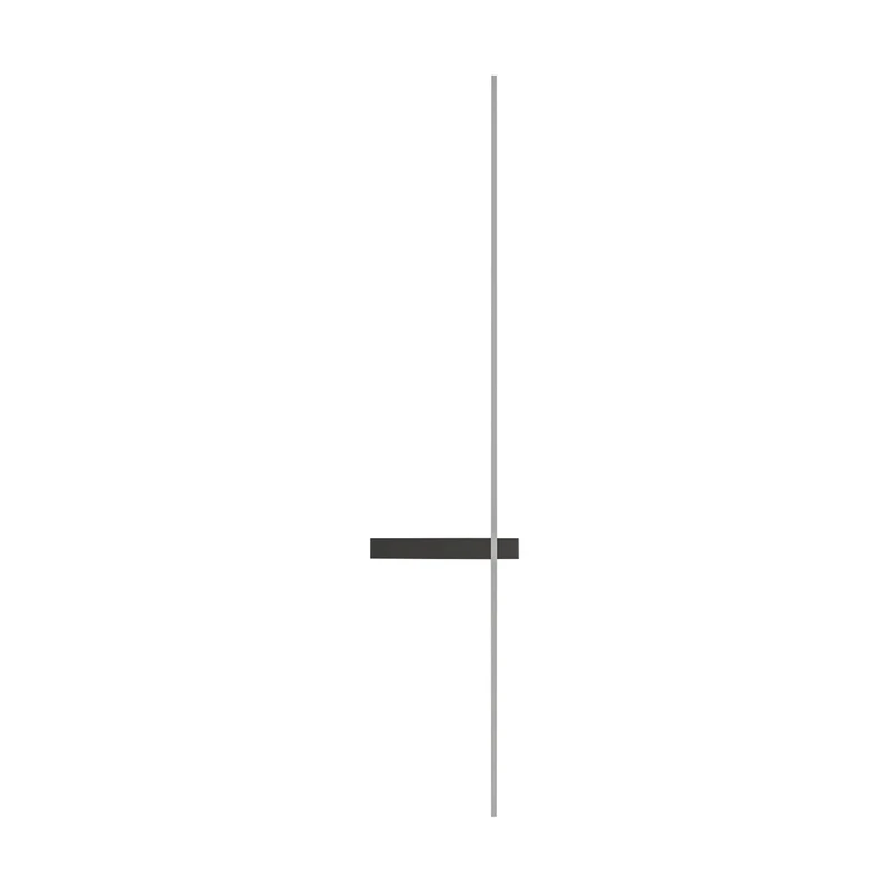 Aluminium Wall Lamp OUTLINE by Francesco Murano for Lumen Center