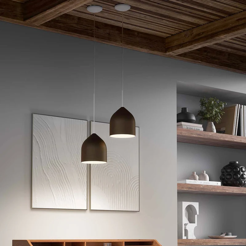 Aluminium Suspension Lamp ODILE by Paolo Cappello for Lumen Center