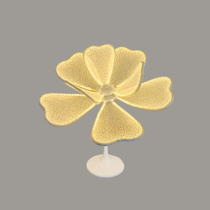 Floor Lamp Ambient Wedding Peony Flower LED, 4 Pieces