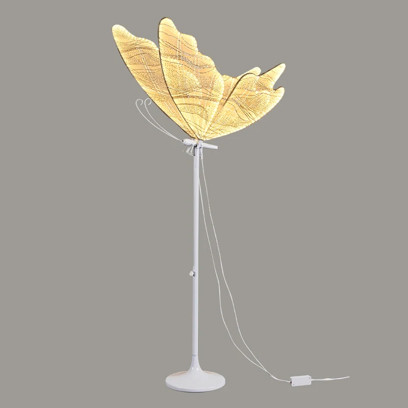 Floor Lamp Fabric Butterfly for Wedding / Event Decoration