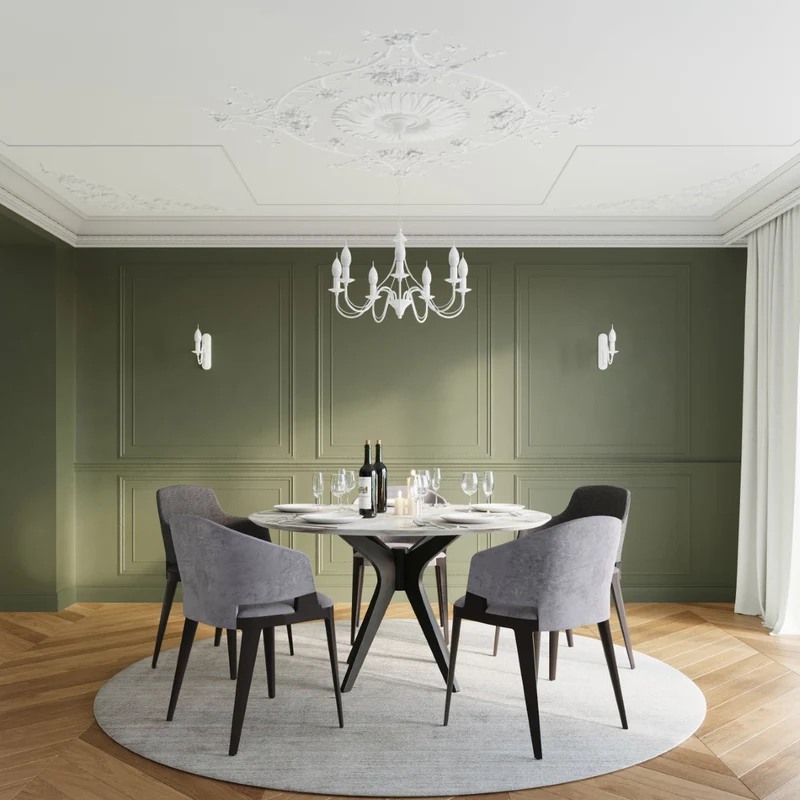 Moderne Wandleuchte aus weißem Stahl mit Kerzenhalter-Design – Modell Asterwyn