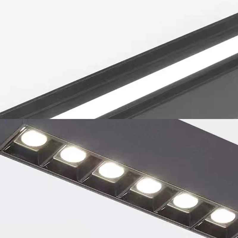 Pendant Light Minimalist Long Strip Linear LED for Office