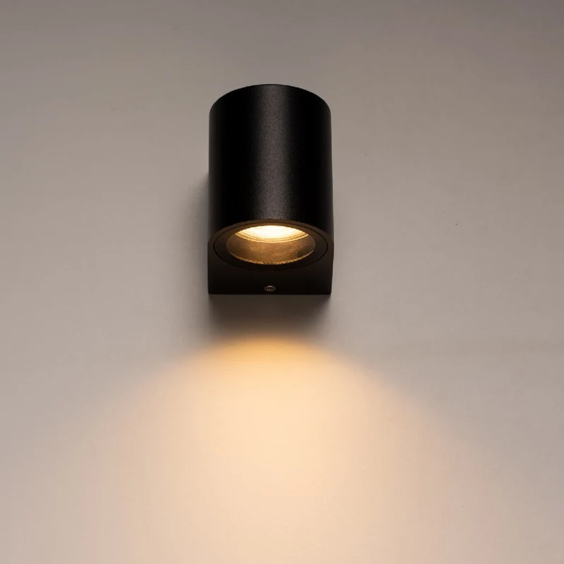 Philips LED-Wandleuchte | Außenleuchte | Sacramento | Inkl. Philips Leuchtmittel | Schwarz