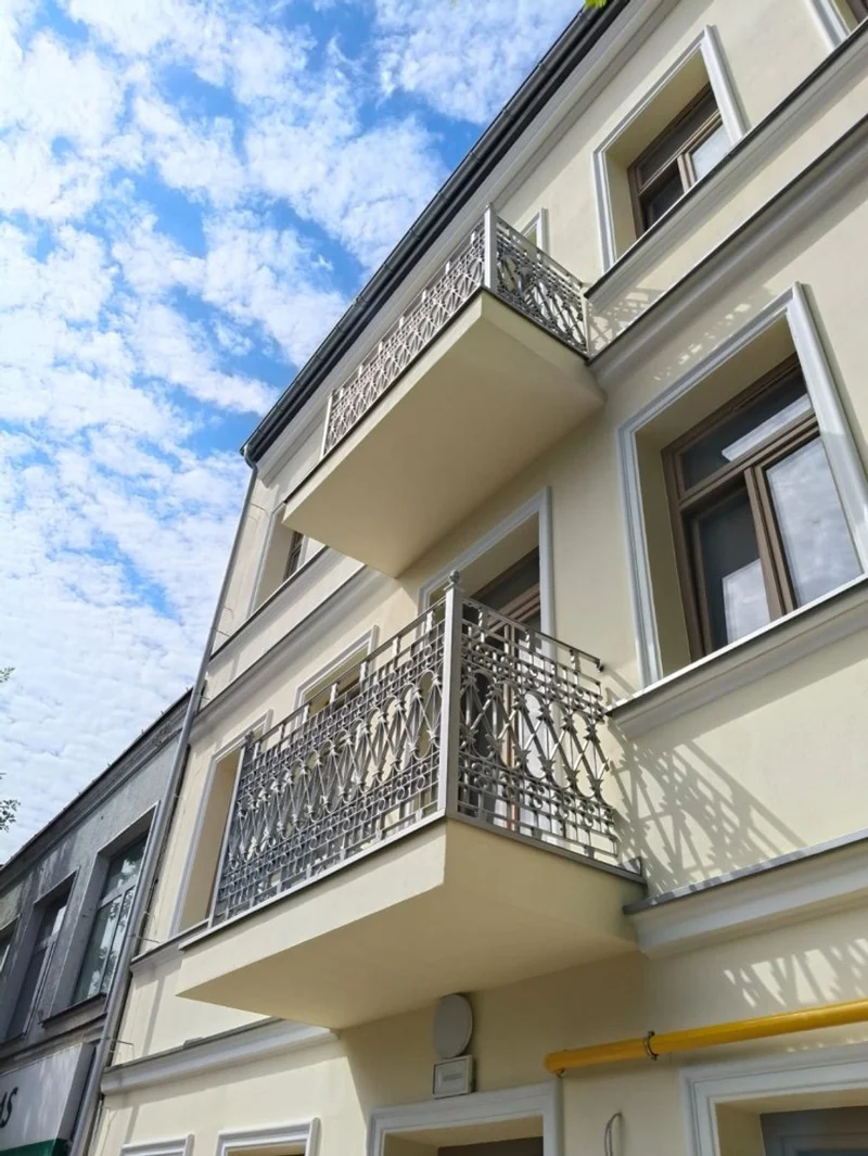Casa Padrino Gusseisen Balustrade Schwarz 58,5 x H. 110 cm - Prunkvolles Geländer Element im Gotik Stil - Balkon & Treppen Geländer