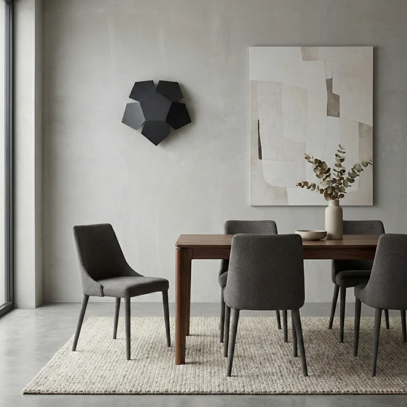 Wandleuchte modernes schwarzes Stahl-Wohnzimmer - Modell Noxara
