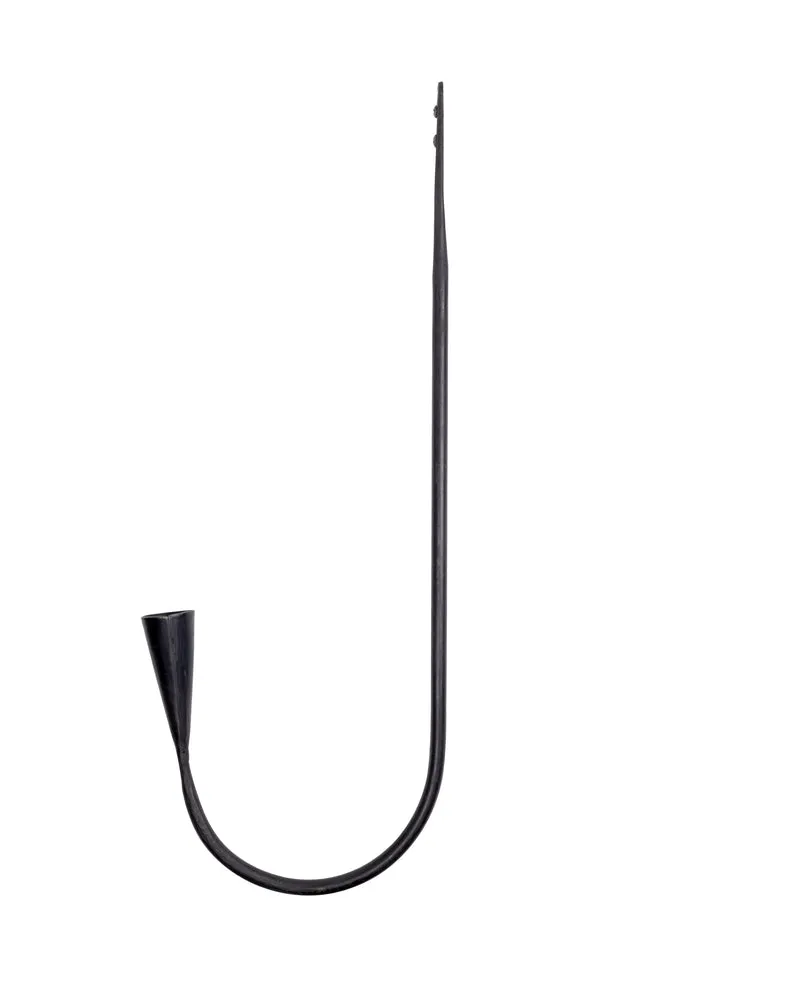 Ljusstake smide - Långshyttan lampett
