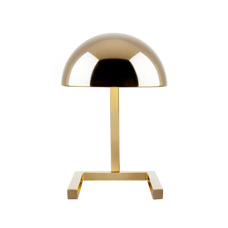 Adjustable Brass Table Lamp MJA by Jacques Adnet for Lumen Center