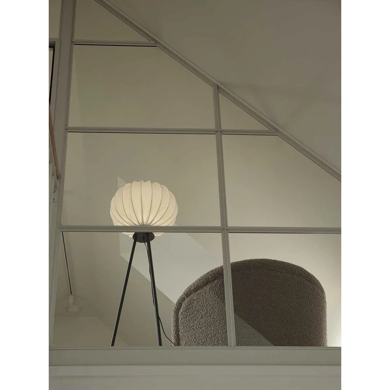 Elegante Stehlampe Wohnzimmer 125cm