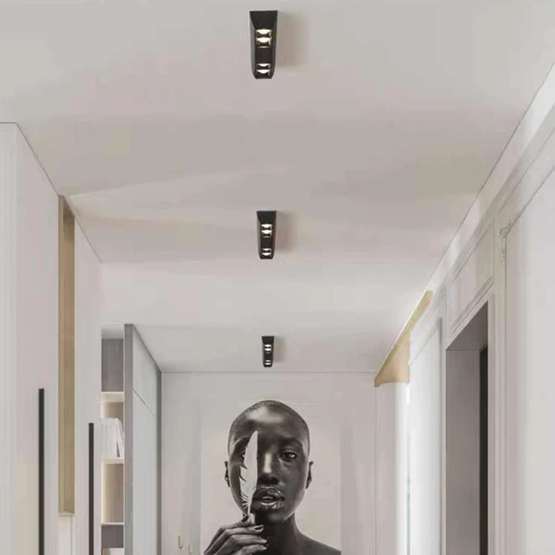Flush Mount Ceiling Spotlight Downlight Rectangular Linear LED