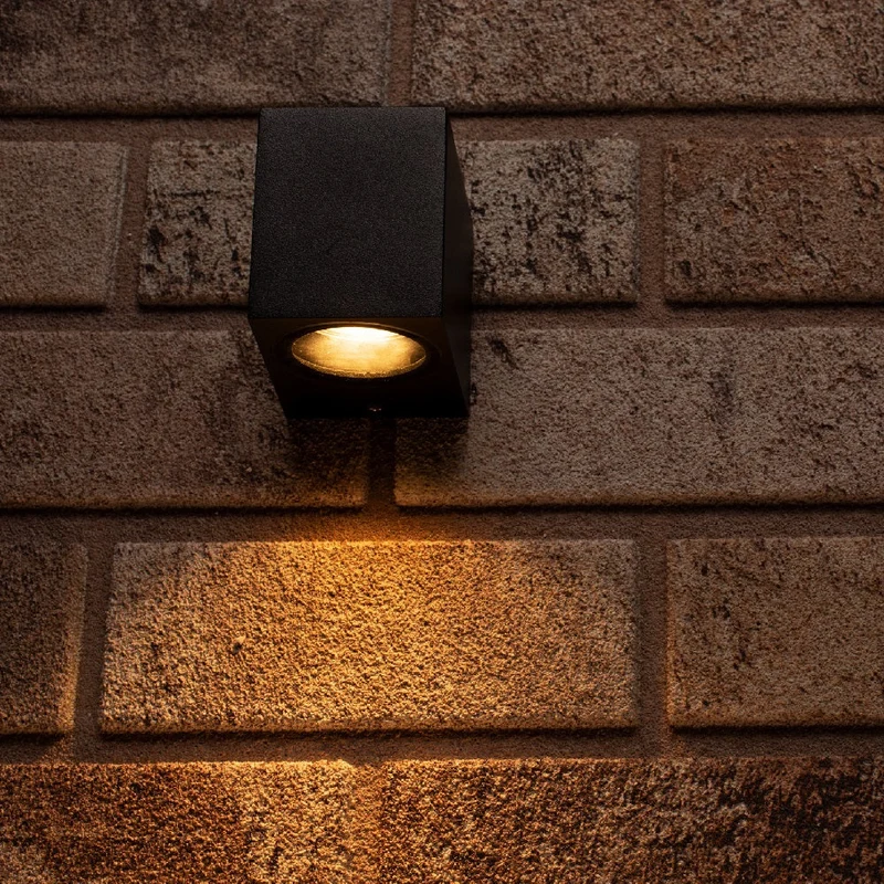 Intelligente LED-Wandleuchte | Zigbee | San Diego | Leuchtmittel inklusive | Hue-kompatibel | Schwarz
