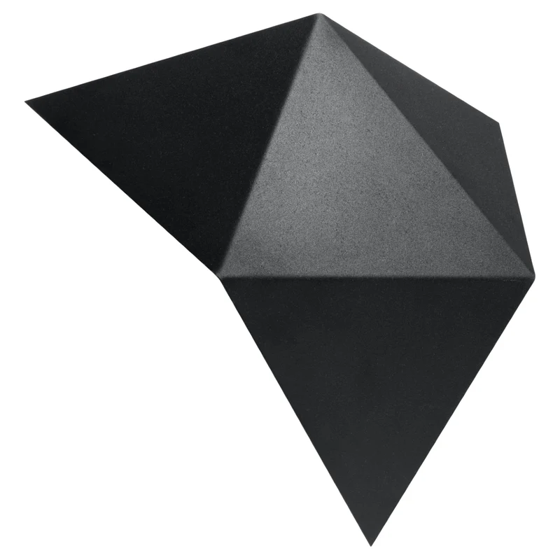 Moderne schwarze Wandleuchte – Noxerio