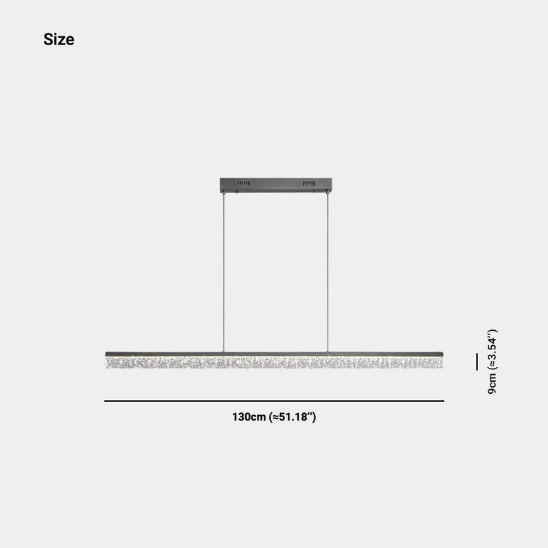 Pendant Light Linear Luxury Dimmable LED