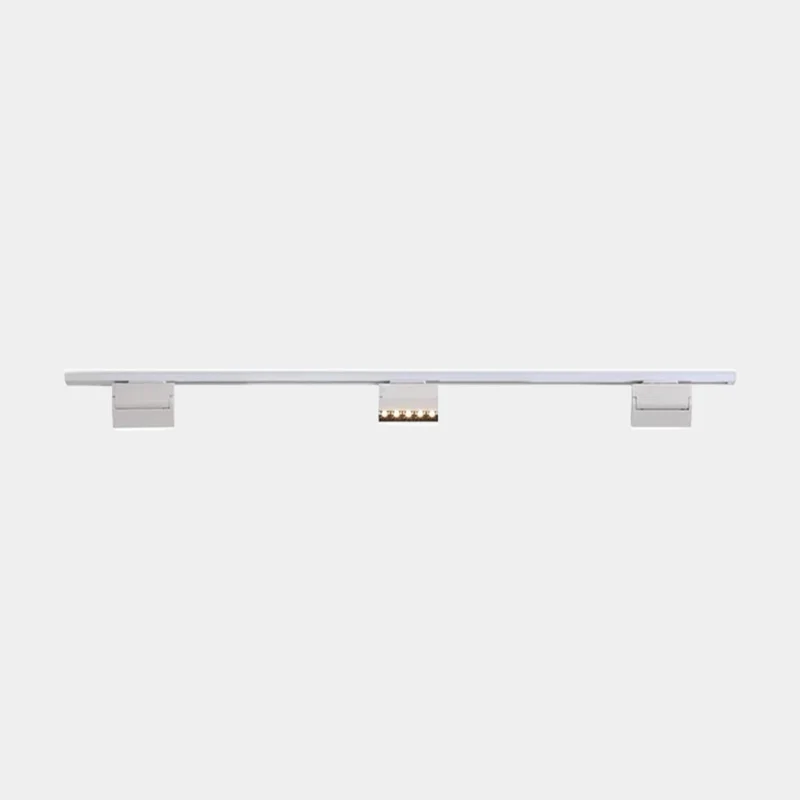 Adjustable Linear LED Track Ceiling Light with Spotlights