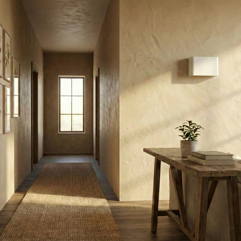 Wandleuchte Weißer Stahl Modern - Modell Neravia