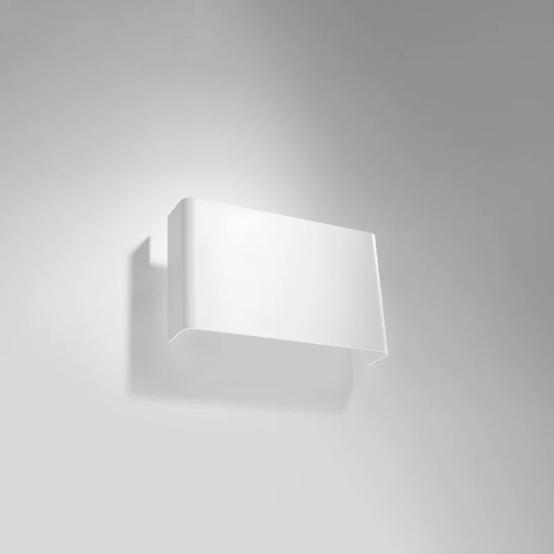 Wandleuchte Weißer Stahl Modern - Modell Neravia