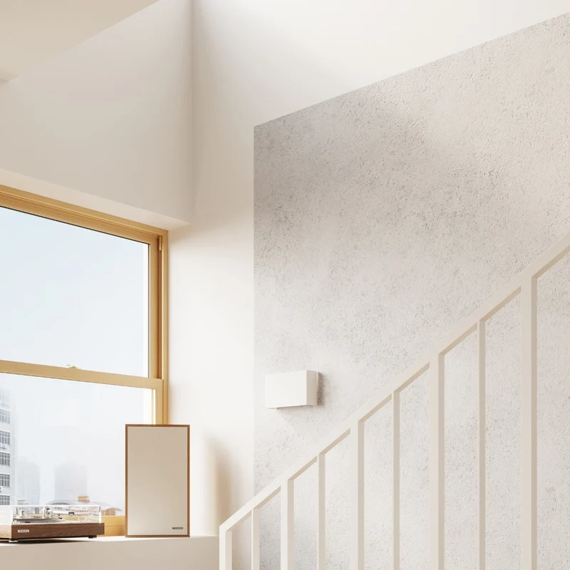 Wandleuchte Weißer Stahl Modern - Modell Neravia