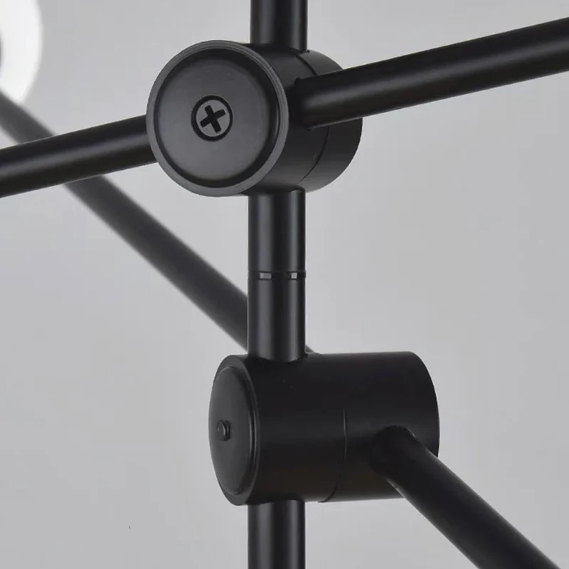 Chandelier Sputnik Multi-Globe for Sloped Ceiling