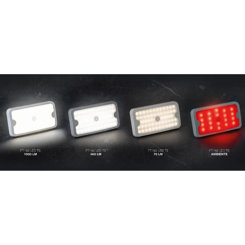 LED-Innenbeleuchtung mit Berührungsschalter / 4 Lichtmodi