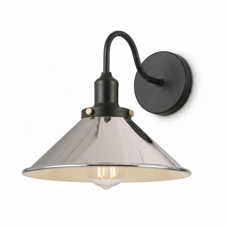 LEDSone Design Wandleuchte Metall | Schwanenhals Retro Wandstrahler~4029