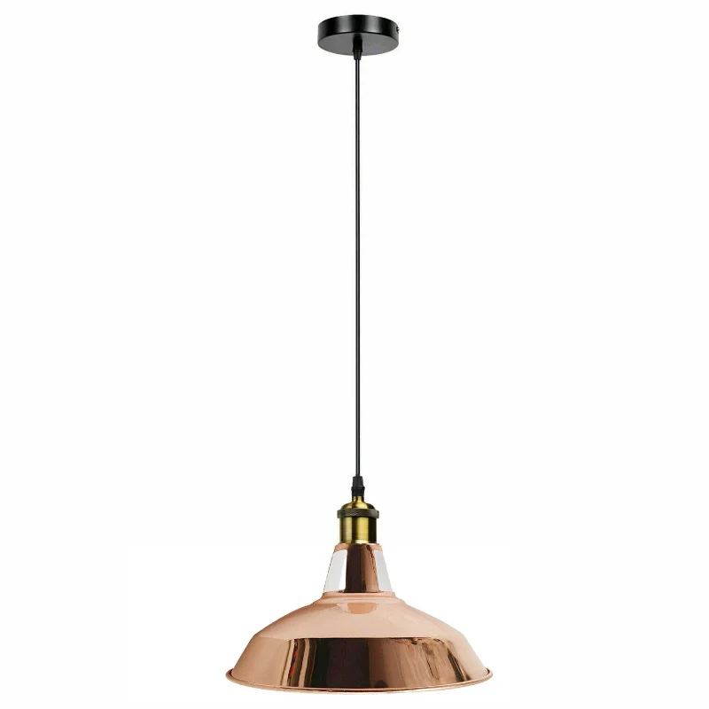 Vintage Pendelleuchte in Farben | Industrie Hängeleuchte ~3951