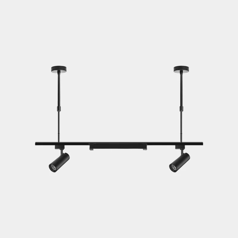Pendant Light Commercial Track Spotlight Linear LED, Black