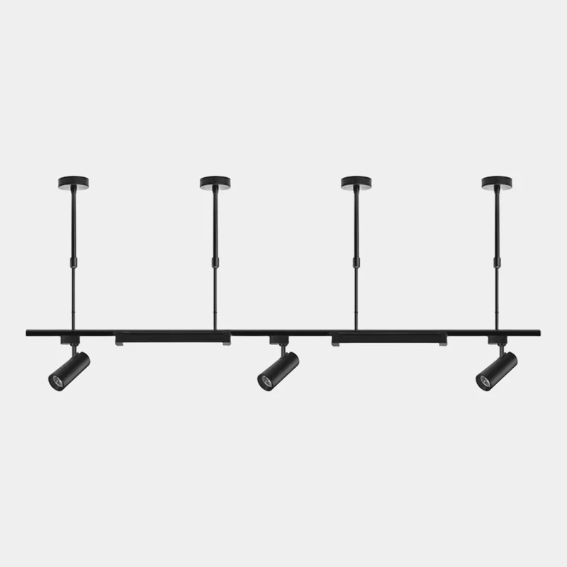Pendant Light Commercial Track Spotlight Linear LED, Black