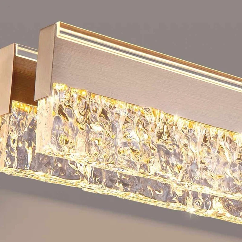 Pendant Light Linear Dimmable LED, Rose Gold / Grey
