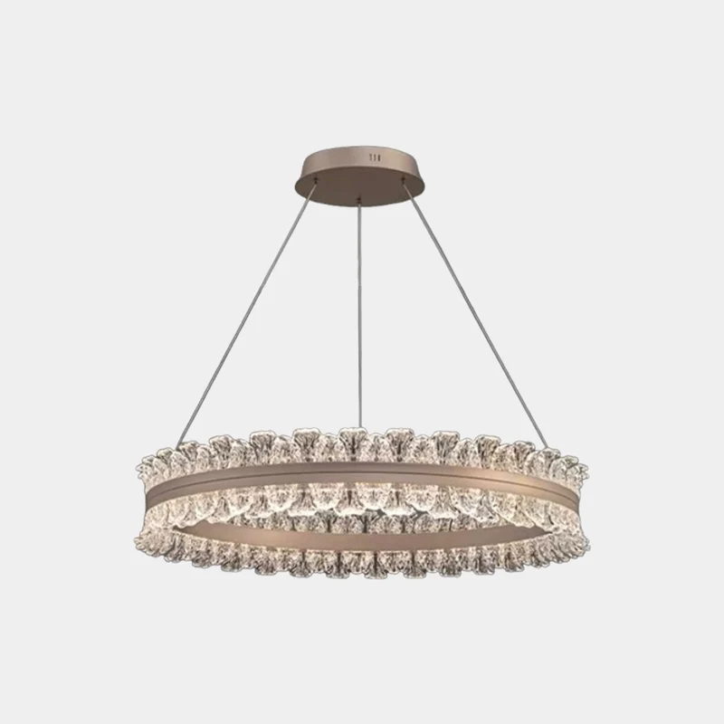 Pendant Light Chandelier Luxury LED Ring / Linear